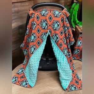 Western car seat cover